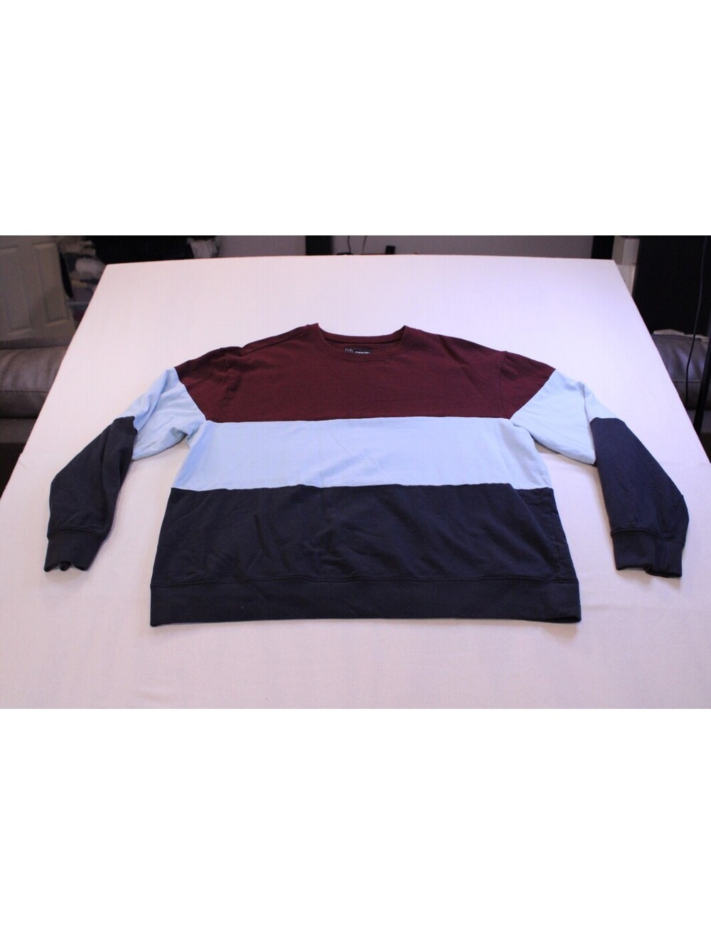 Original Use Colorblock Crewneck Sweatshirt XL